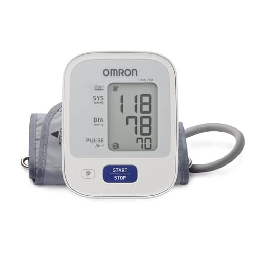 Omron HEM-7121 Digital Blood Pressure Monitor Price in Bangladesh | Automatic BP Machine with IntelliSense Technology